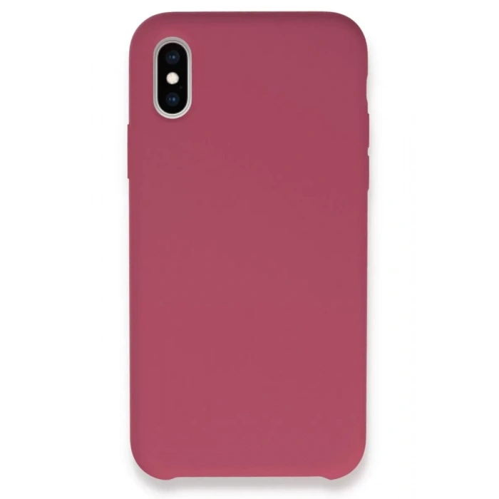 Apple iPhone XS Max Kılıf Lansman Legant Silikon - Fuşya