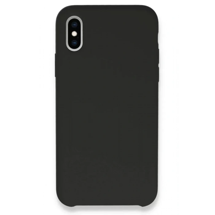 Apple iPhone XS Max Kılıf Lansman Legant Silikon - Siyah