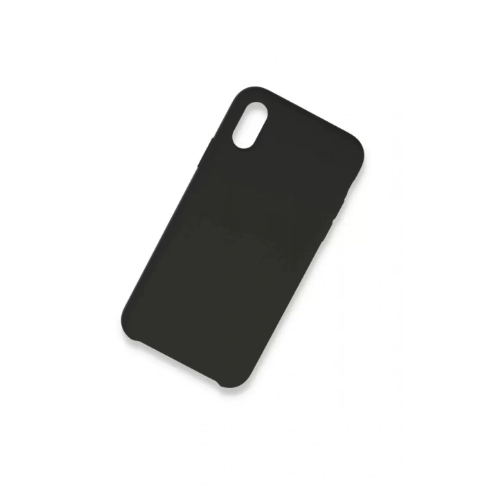 Apple iPhone XS Max Kılıf Lansman Legant Silikon - Siyah