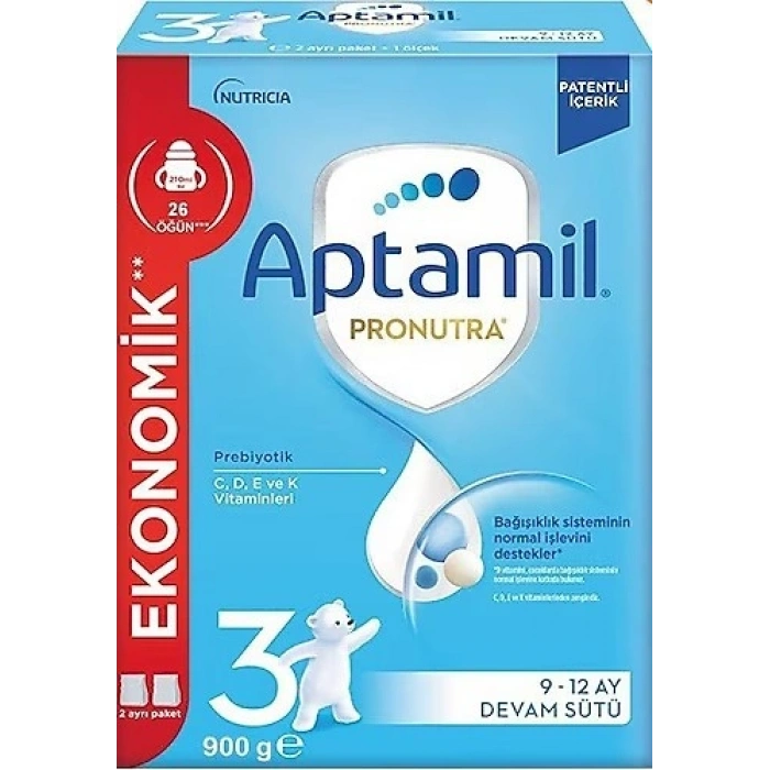 Aptamil Pronutra 3 Devam Sütü 900 gr 9-12 Ay