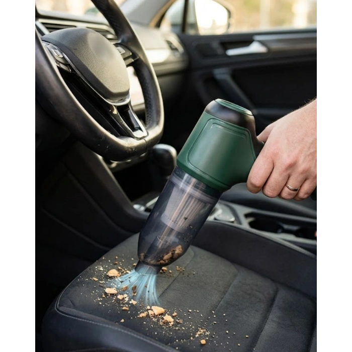 Araç İçi El Süpürgesi Yüksek Performans ve Sessiz Çalışma