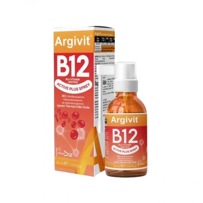 Argivit B12 Active Plus Sprey 30 ml