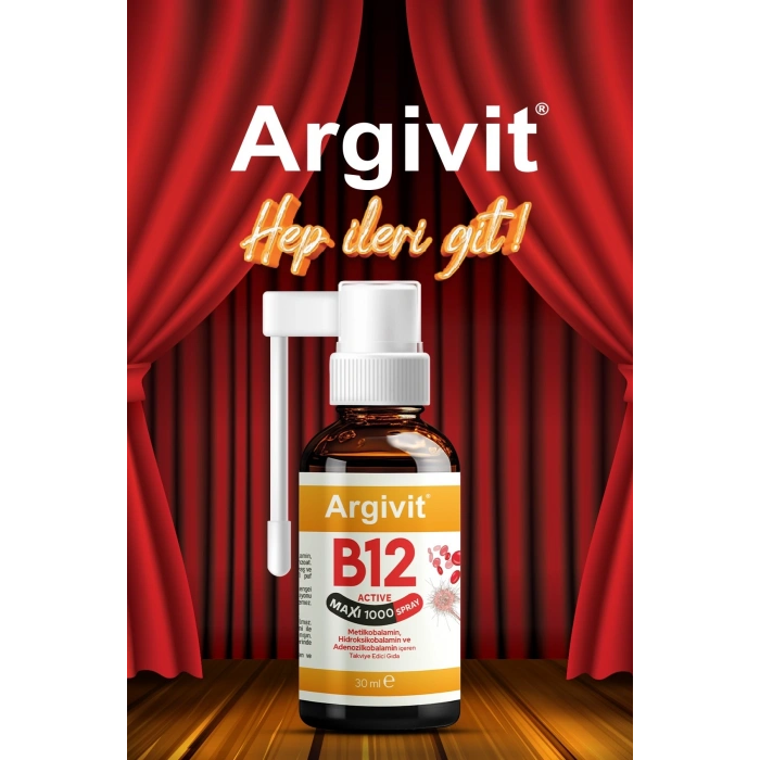 Argivit Vitamin B12 Active Maxi Sprey 30 ml