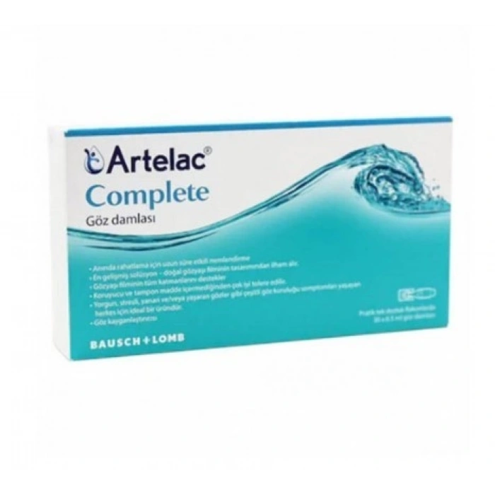 Artelac Complete Göz Damlası 30 Flakon 0,5 ml