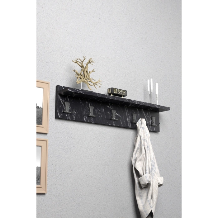 Askılık Duvar Elbise Askılığı Portmanto 80 Cm Bendir Düz