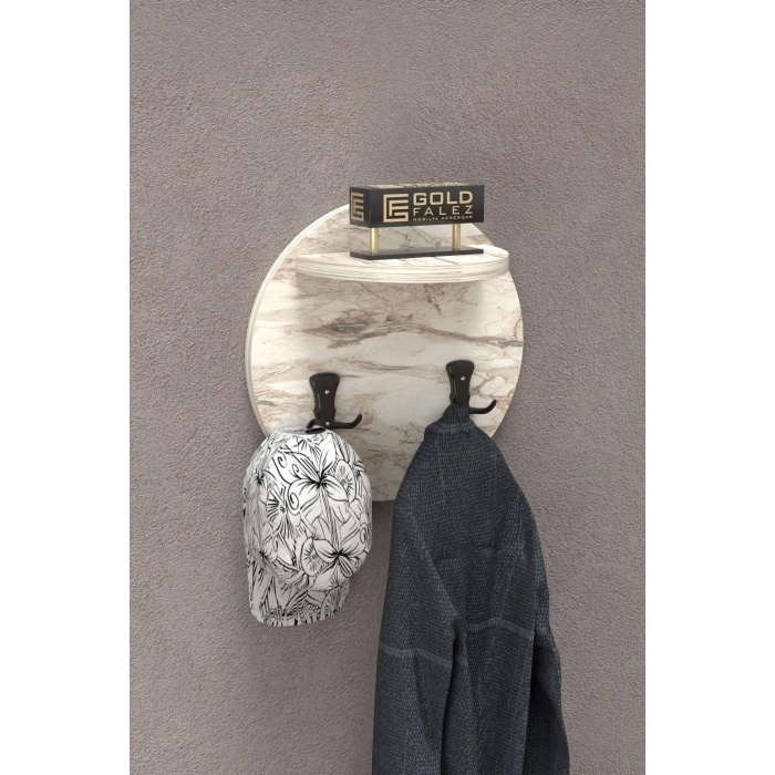 Askılık Duvar Elbise Askılığı Portmanto Üstü Efes