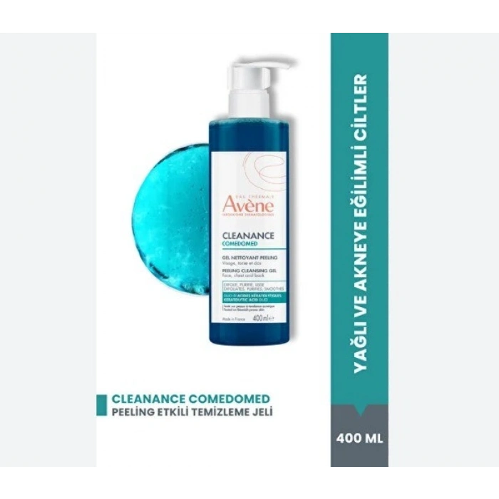 Avene Cleanance Arındırıcı, Peeling Etkili Temizleme Jeli 400 ml