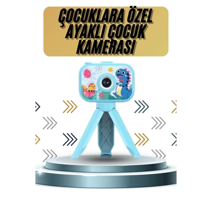Ayaklı Çocuk Kamerası Tripodlu Mini 1080p Hd Çocuk Kamera