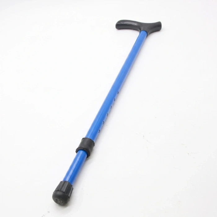 Ayarlanabilir Metal Pimli Baston - Ergonomik Saplı - Yürüyüş Desteği