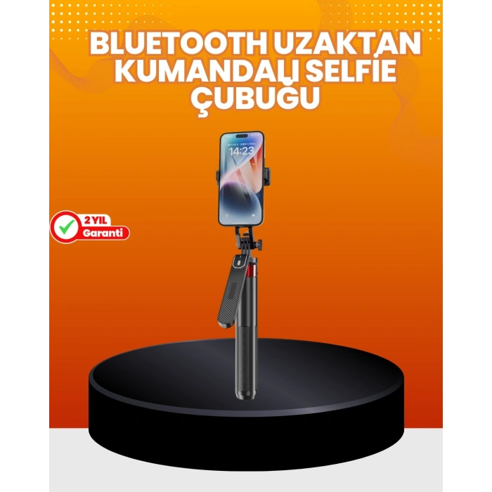 Ayarlanabilir Telefon Tripodu Selfie Stick Çok Açılı Çekim