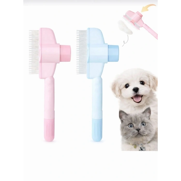 Basmalı Kedi Köpek Tüy Toplama Tarağı
