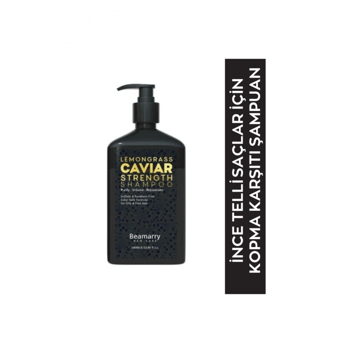 Beamarry Lemongrass Caviar Strength Shampoo 380 ml
