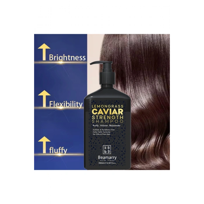 Beamarry Lemongrass Caviar Strength Shampoo 380 ml