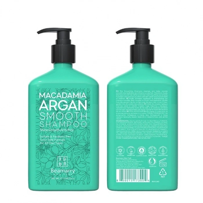 Beamarry Macadamia Argan Smooth Shampoo 380 ml
