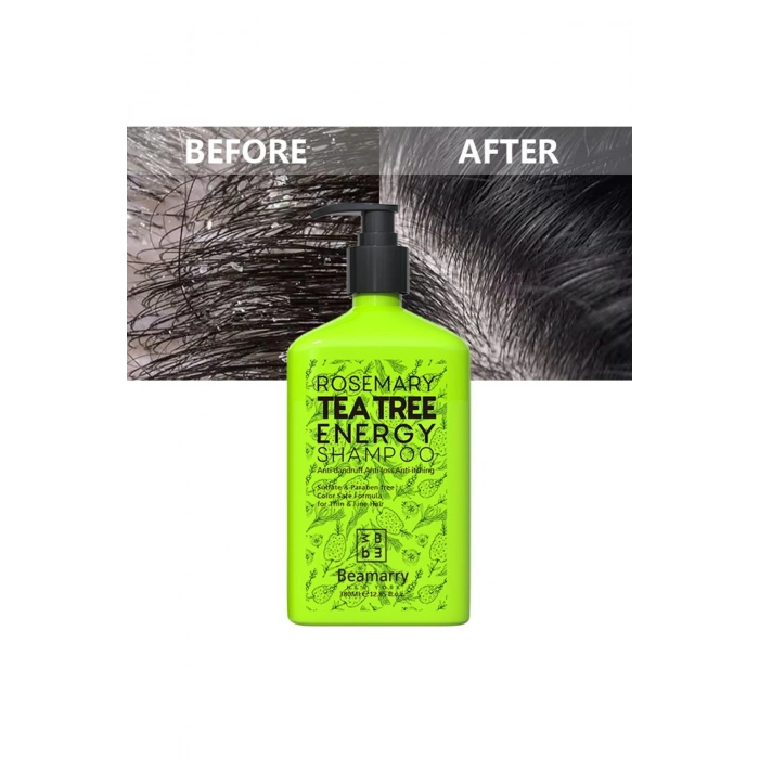 Beamarry Rosemary Tea Tree Energy Shampoo 380 ml
