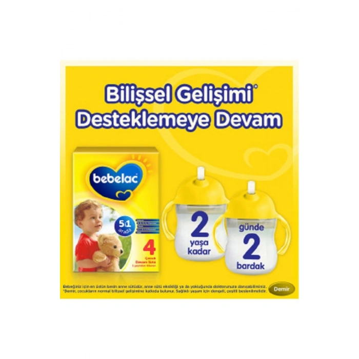 Bebelac 4 Çocuk Devam Sütü 1 Yaş+ 800 gr