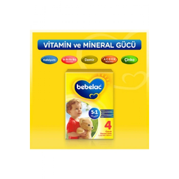 Bebelac 4 Çocuk Devam Sütü 1 Yaş+ 800 gr