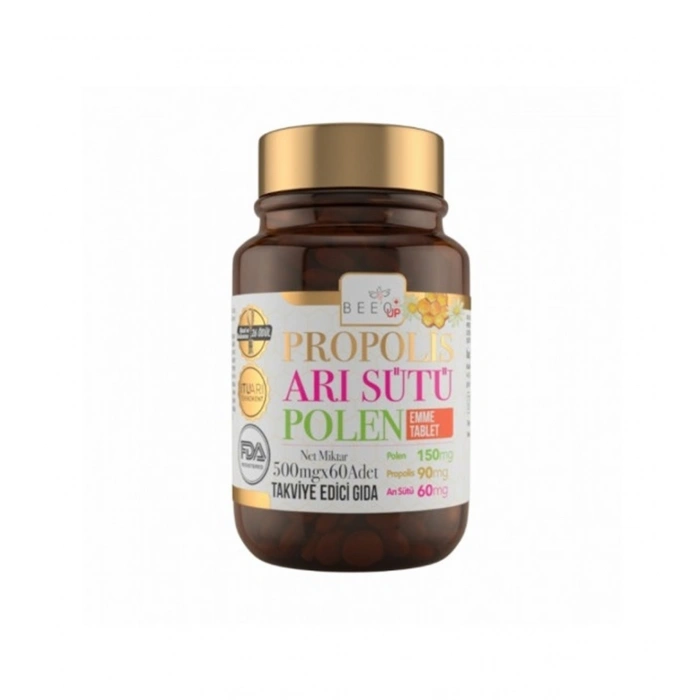 Bee`o Up Propolis Arı Sütü Polen Çocuk 60 Tablet