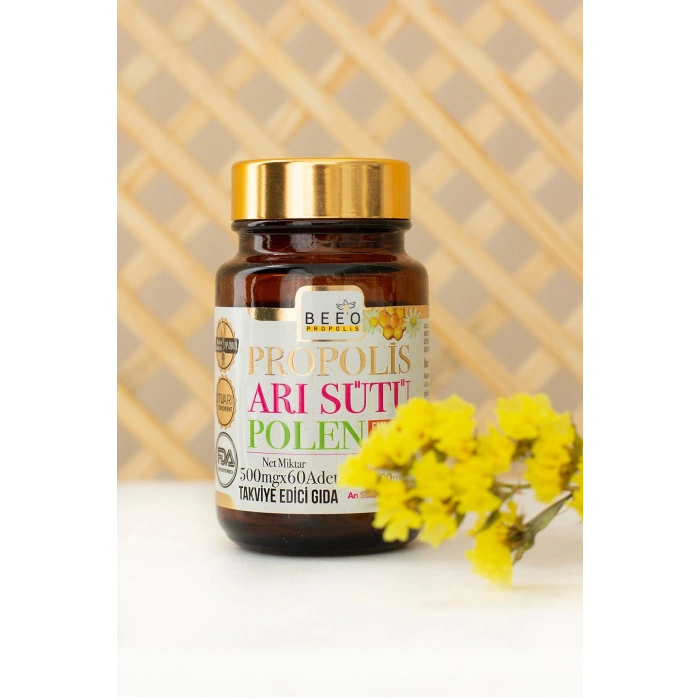 Bee`o Up Propolis Arı Sütü Polen Çocuk 60 Tablet