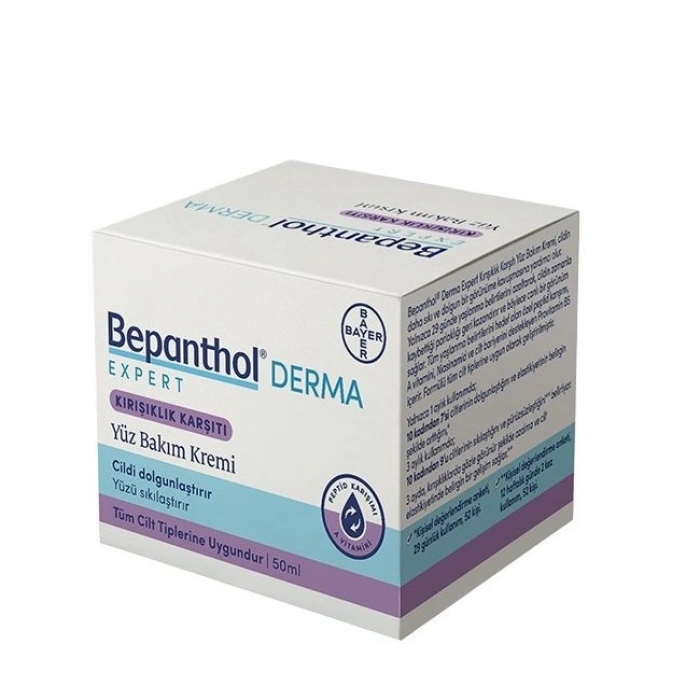Bepanthol Derma Expert Kırışıklık Karşıtı Yüz Bakım Kremi 50 ml