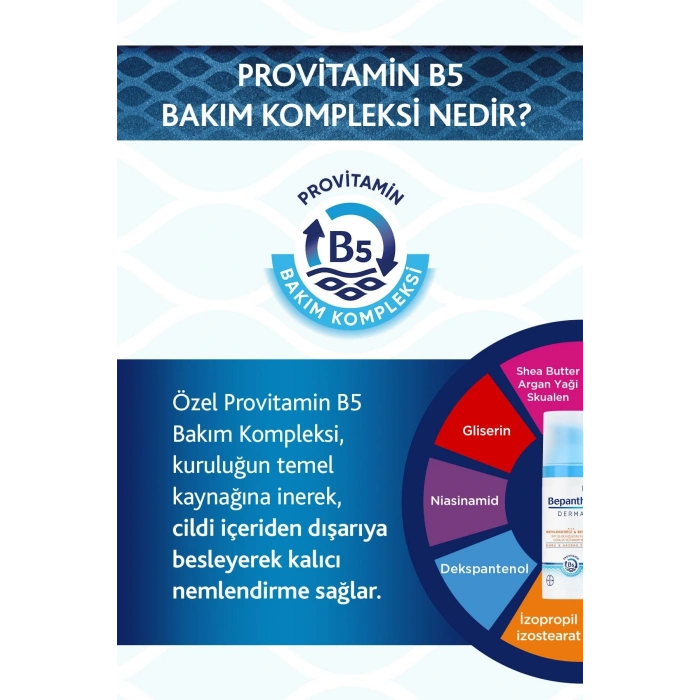 Bepanthol Derma Nemlendirici & Besleyici SPF25 Günlük Yüz Bakım Kremi 50 ml