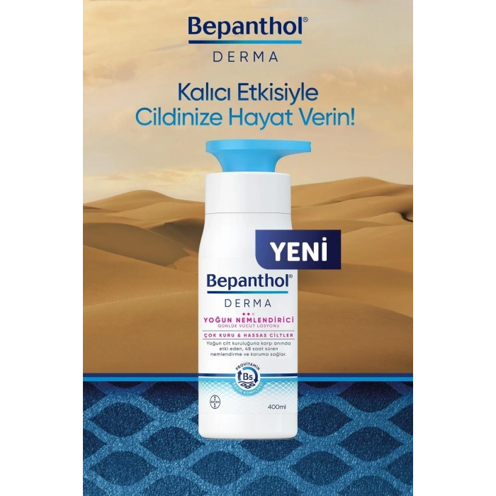 Bepanthol Derma Yoğun Nemlendirici Vücut Losyonu 400 ml