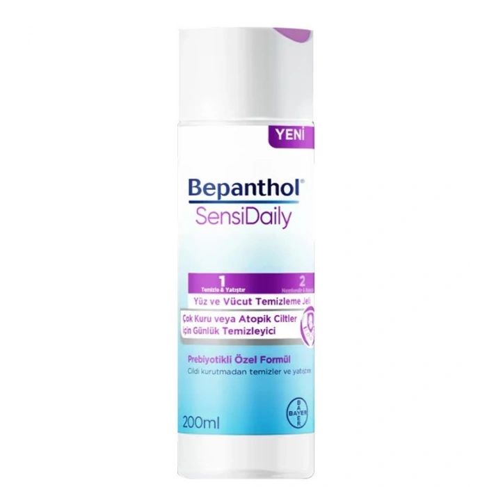 Bepanthol Sensidaily Yüz ve Vücut Temizleme Jeli 200 ml
