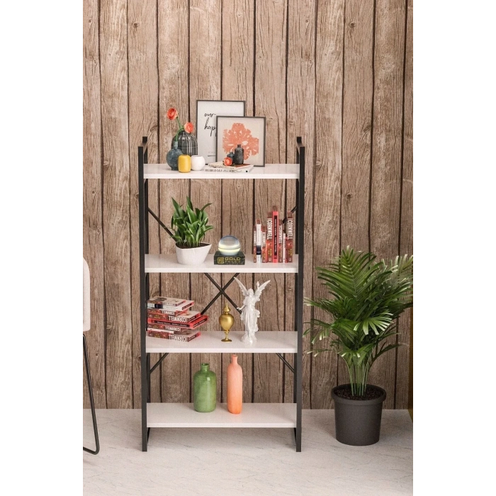 Beyaz 4 Raflı Dolap 7003