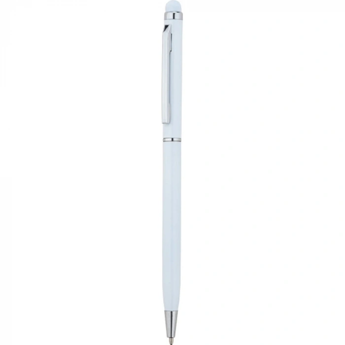 Beyaz Renk Tükenmez Metal Kalem