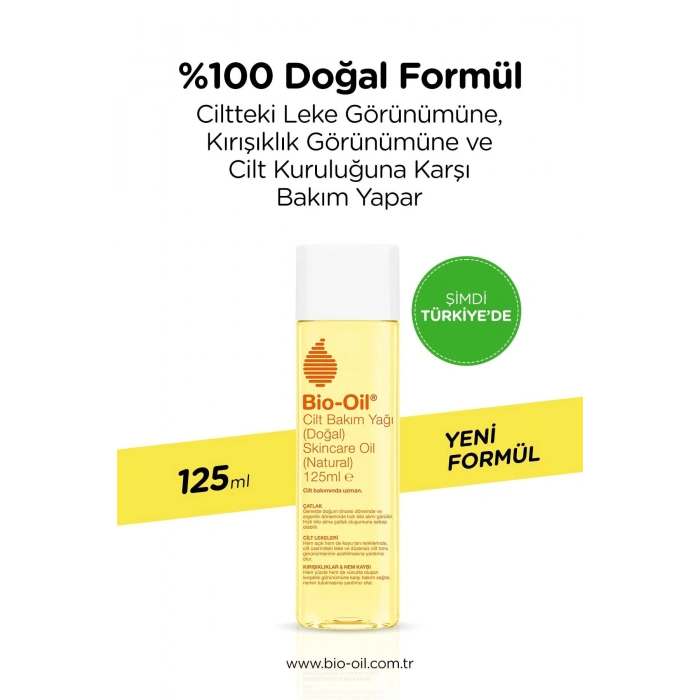 Bio-Oil Natural Cilt Bakım Yağı 125 ml