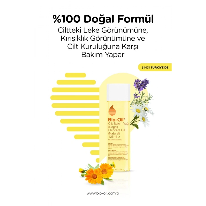 Bio-Oil Natural Cilt Bakım Yağı 125 ml