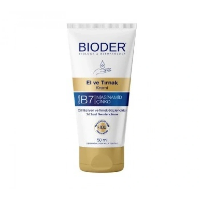 Bioder El ve Tırnak Kremi 50 ml