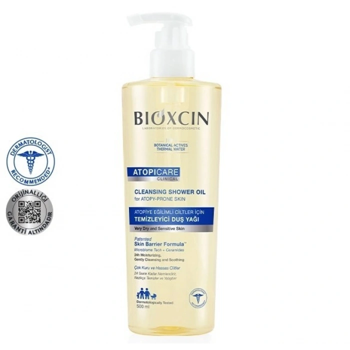 Bioxcin Atocare Temizleyici Duş Yağı 500 ml