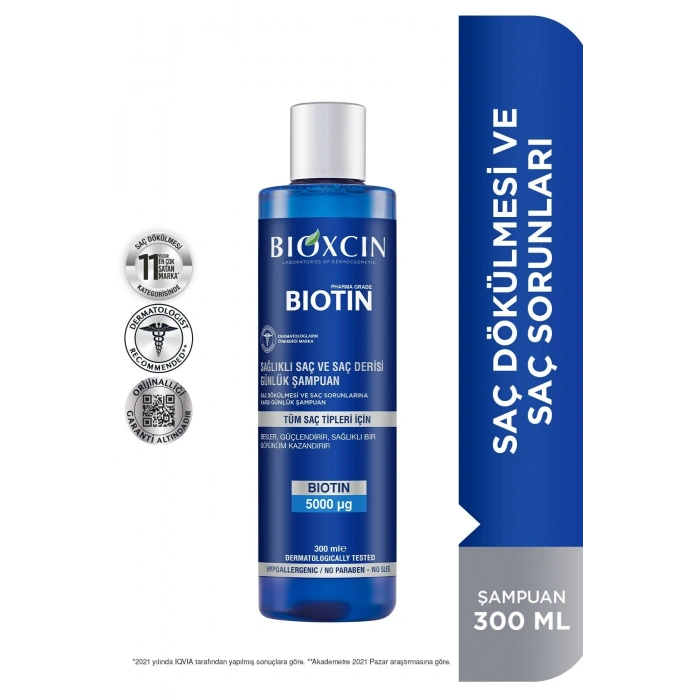 Bioxcin Biotin Şampuan 300 ml