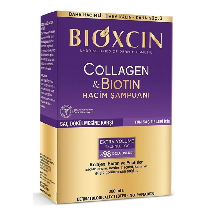 Bioxcin Collagen Biotin Hacim Şampuanı 300 ml