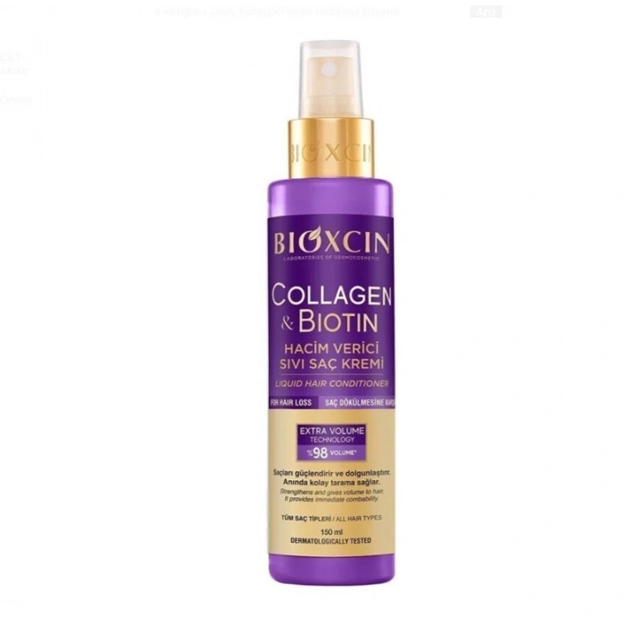 Bioxcin Collagen Biotin Hacim Verici Sıvı Saç Kremi 150 ml