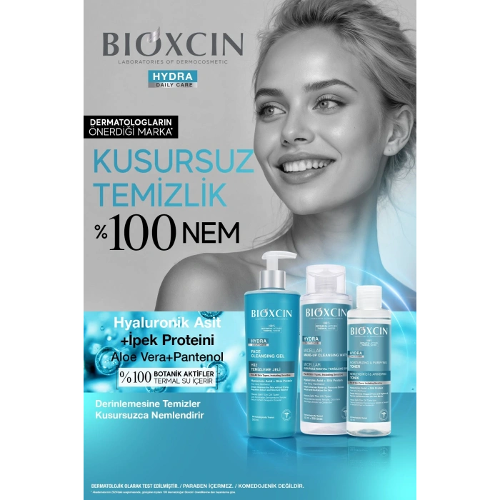 Bioxcin Hydra Yüz Temizleme Jeli 500 ml