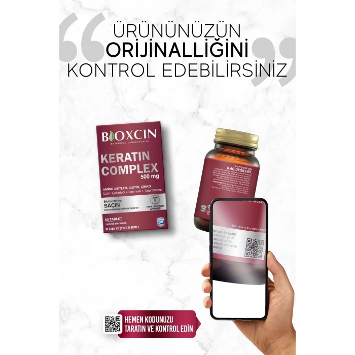 Bioxcin Keratin Complex 60 Tablet