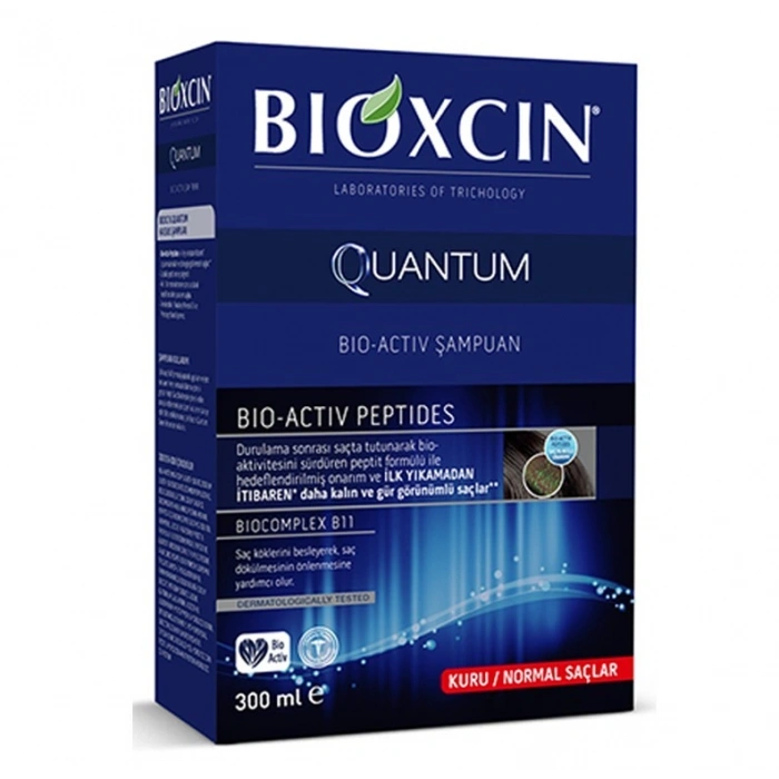 Bioxcin Quantum Kuru ve Normal Saçlar İçin Şampuan 300 ml