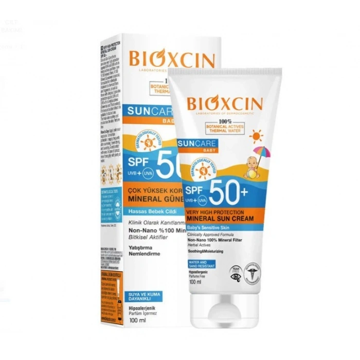 Bioxcin Sun Care Baby Minarel Güneş Kremi Spf 50 100 ml