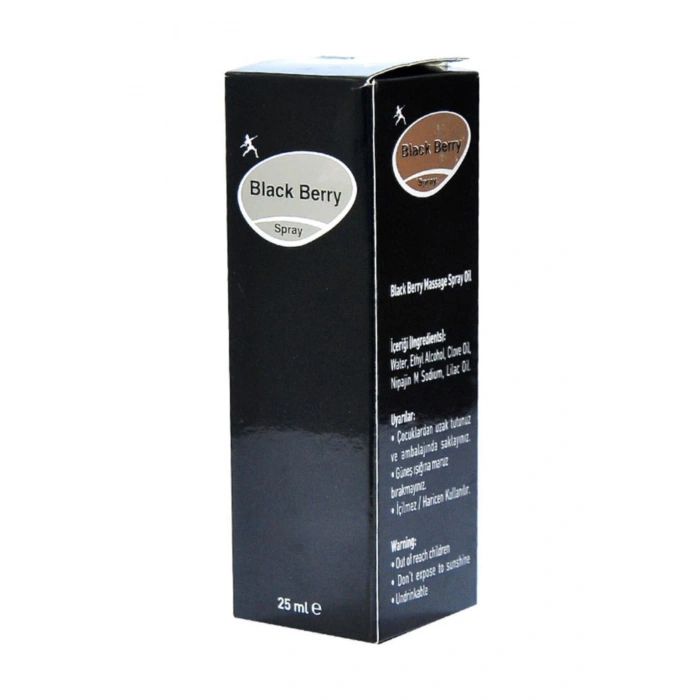Black Berry Geciktirici Masaj Spreyi 25 ml