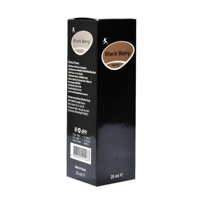 Black Berry Geciktirici Masaj Spreyi 25 ml
