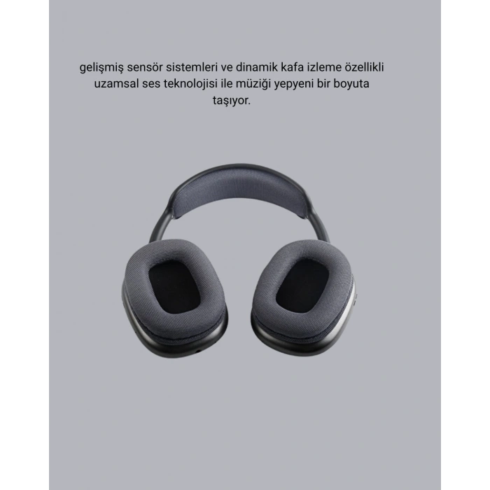 Bluetooth 5.0 Kulak Üstü Kulaklık – Gürültü Engelleme, Uzamsal Ses, Hızlı Şarj