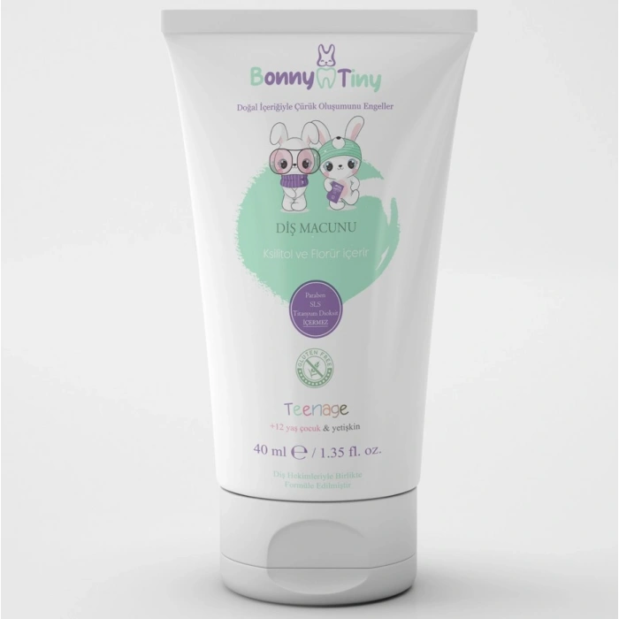 Bonny Tiny Diş Macunu Teenage 12+ Yaş 40 ml