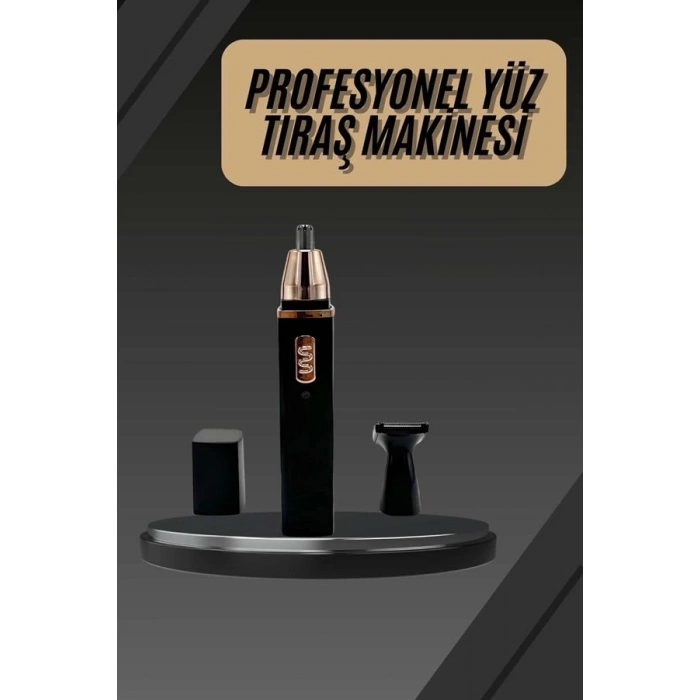 Burun Kulak Kıl Tüy Temizleme Ve Tıraş Makinesi Mini Paslanmaz Çelik