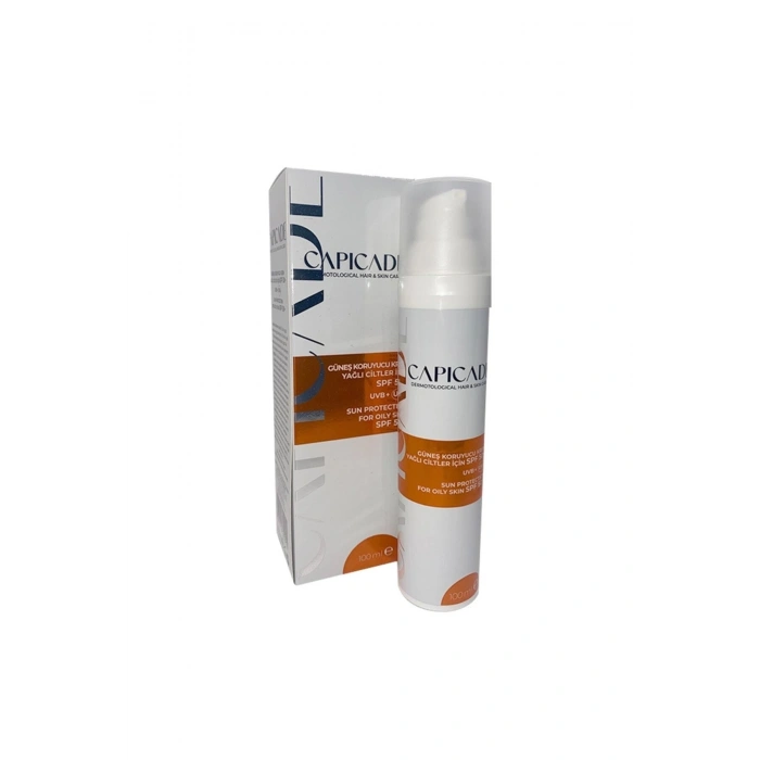 Capicade Güneş Koruyucu Krem Yağlı Ciltler İçin Spf 50+ 100 ml