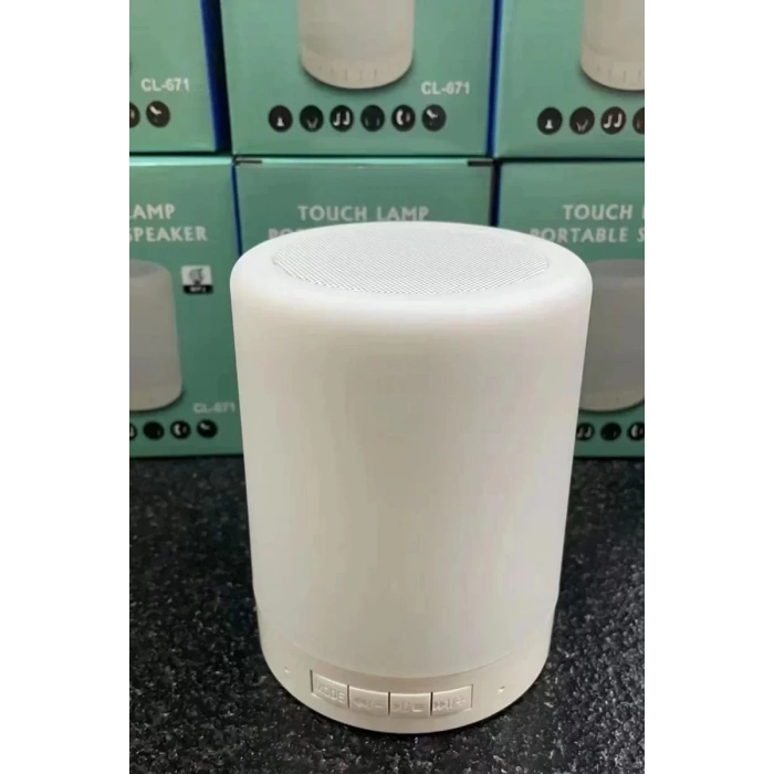 CL-671 Şarjlı Dokunmatik Gece Lambalı Bluetooth Hoparlör