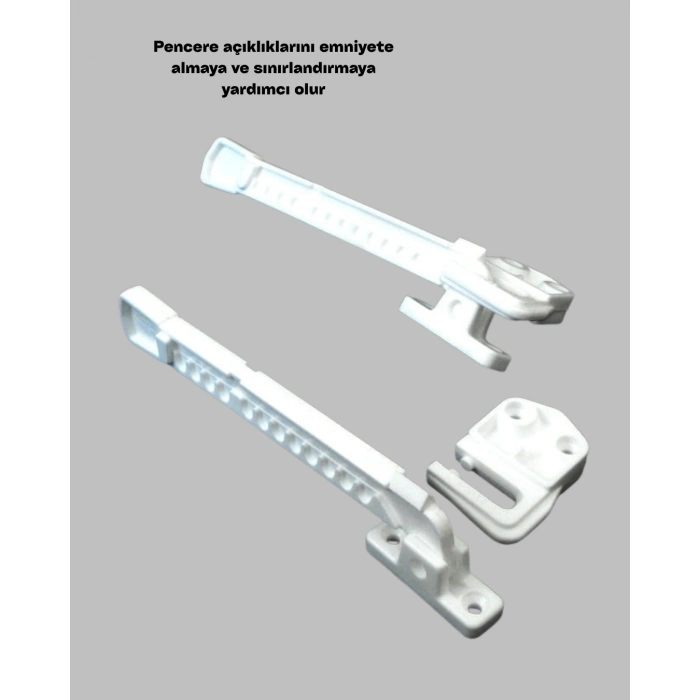 Çocuk ve Evcil Hayvanlar İçin Pencere Emniyet Kilidi 2 Adet