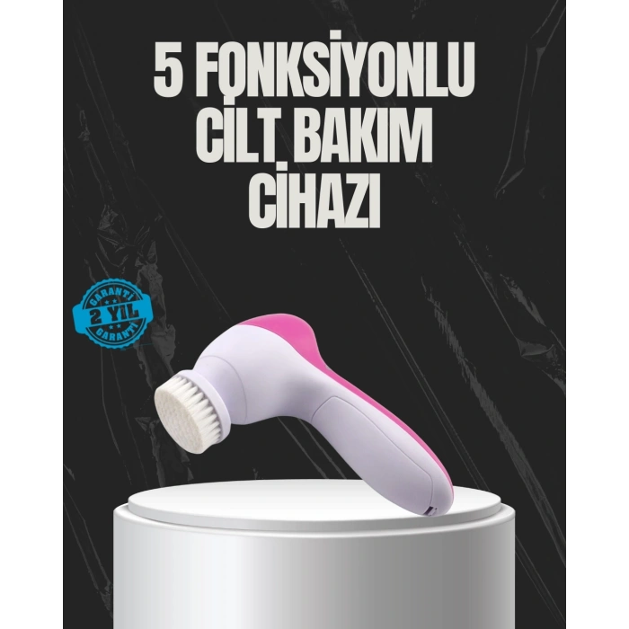 Çok Fonksiyonlu Elektrikli Yüz Bakım Fırçası