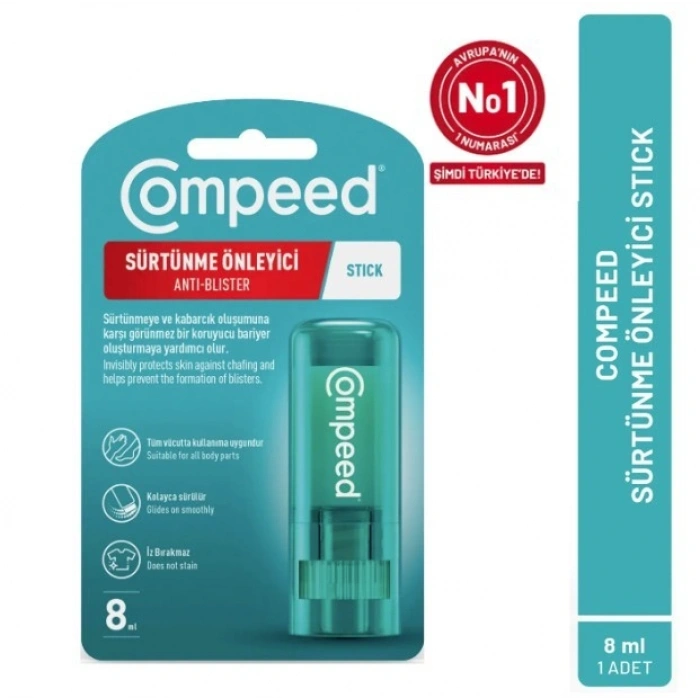Compeed Sürtünme Önleyici Stick 8 ml